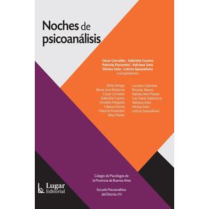 NOCHES DE PSICOANALISIS - CORVALAN, CESAR