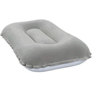 Almohada Inflable Bestway 67121 Afelpada Camping 42x26x10 Cm