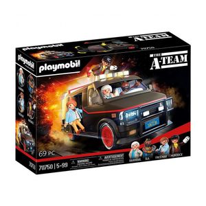 Playmobil A-team 70750 Furgoneta De Brigada A