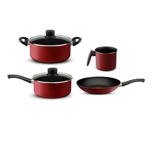 Set 6 Piezas Tefal Red Surprise Con Antiadherente Cocina