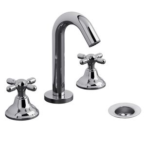 Griferia lavatorio doble comando de mesada FV Newport Plus