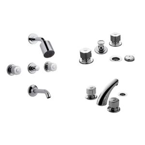 Grifería Fv Arizona Combo Baño Ducha Lav Bidet 900.03/b1p