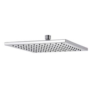 Flor de ducha articulada plástica cuadrada 25 cm. FV