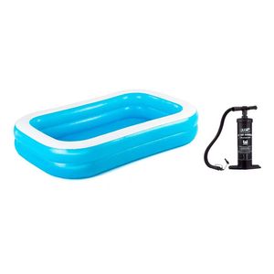Pileta Inflable 262x175x51 + Inflador Bestway 62030
