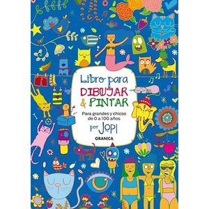 LIBRO PARA DIBUJAR Y PINTAR - JOPI