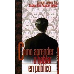 COMO APRENDER A HABLAR EN PUBLICO (B) - ANDER-EGG, EZEQUIEL