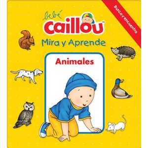 BEBE CAILLOU- MIRA Y APRENDE (TD) - BRUJITA DE PAPEL