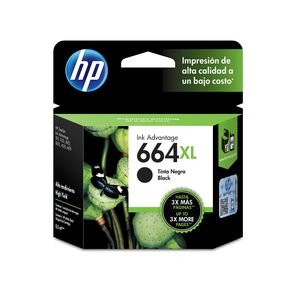 Cartucho de Tinta HP 664XL F6V31AL NEGRO original 4535