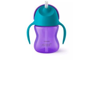 Vaso Straw Cup 200Ml, Violeta & Azul Avent SCF796/02