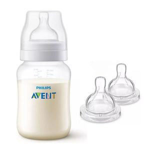 Set Mamaderas Anticolic Avent (125, 260 Y 330Ml) SCD809/41
