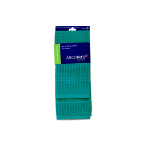Juego De Repasadores Arco Iris Esmeralda JR-04