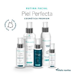 Rutina Piel Perfecta: agua micelar, tónico, suero y emulsiones para tratar arrugas y dar nutrición a la piel