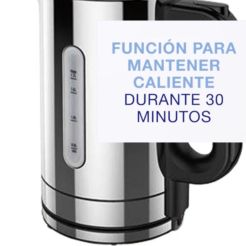 Hervidor Agua Electrico De 1.7l, 2200w, 7 Ajustes De Temperatura