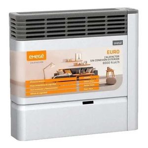 Calefactor Emege Sin Salida Euro 8000 Kcal/h 3180 Sce