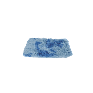 Alfombra de Baño Pelo Largo Azul