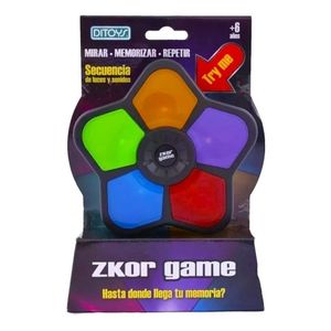 JUEGO DE LA MEMORIA ZKOR GAME CON LUCES Y SONIDO DITOYS
