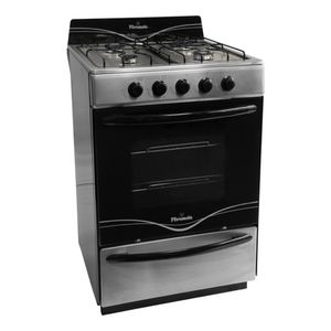 Cocina Florencia Recta 5518f Multigas Acero Inoxidable 56 Cm