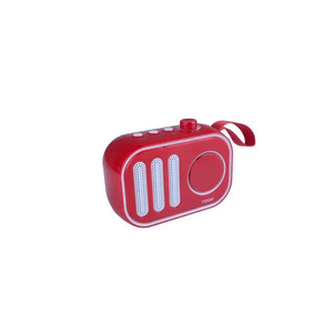 Parlante Bluetooth Vintage Noga Rojo - NG-BT1002R