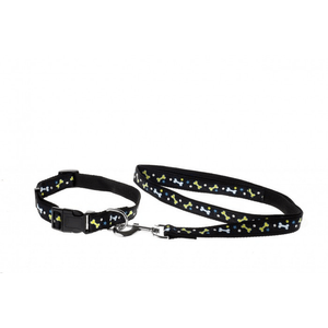 Correa De Perro Con Collar CELESTE - 90485 CEL