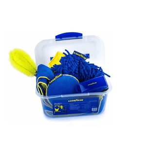 Kit  Limpieza 9 Piezas De Microfibra Con Estuche Good Year GY-VCE-167