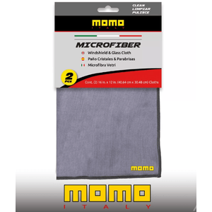Paños De Microfibra Para Cristales Momo 2 Piezas AC 001