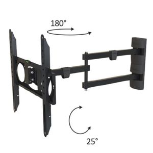 Soporte TV extensible giratorio y con inclinación 32" a 65"