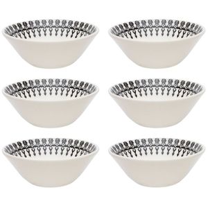 Bowl cónico Folk 500 ml - Set x 6