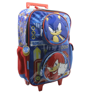 MOCHILA SONIC CARRO 18 ROJA CRESKO SO321