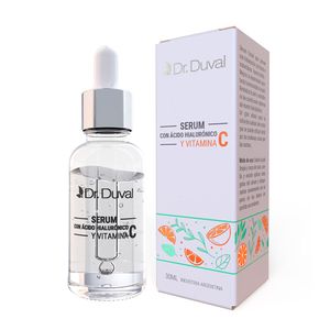 Sérum con Ácido Hialurónico y Vitamina C x30ml Dr. Duval