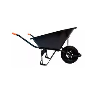 Carretilla Truper Plastica 120Lts Negra