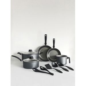 Bateria De Cocina Tramontina Turim 11 Piezas Starflon Max