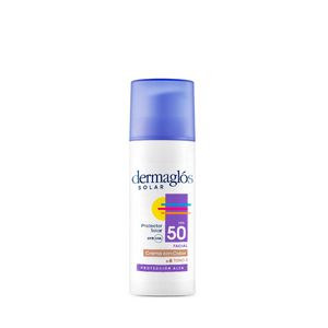 Protector Solar Dermaglos® Facial F50 | Tono Medio 50g