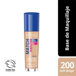 Base Líquida Rimmel London Match Perfection