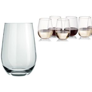6 VASOS COPONES SIN PIE