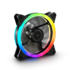 COOLER SHARKOON SHARK BLADES PWM RGB FAN 120MM BLACK (SHARK BLADES PWM RGB FAN)