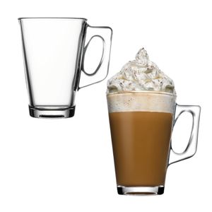 Taza Vaso Vidrio Cappuccino Submarino Pasabahce Vela