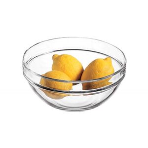 Bowl Ensaladera Compotera Recipiente Vidrio 22 cm Pasabahce