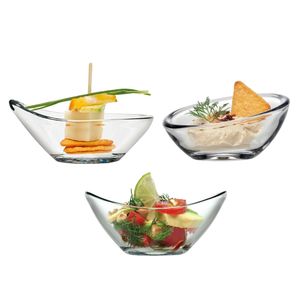 Set X 18 Dip Pasabahce Compotera Cuenco Salsera Bowls Gastroboutique
