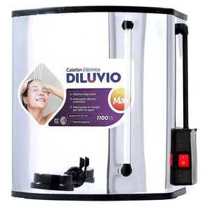 Calefon Electrico Ducha Electrica Aceo Inox Diluvio 20 Litro