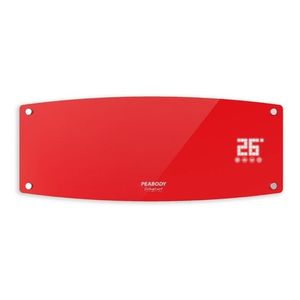 Calefactor Eléctrico Peabody Pe-cv20 Rojo 220v