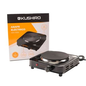 ANAFE ELÉCTRICO 1 HORNALLA 1000W KUSHIRO AEK-1000