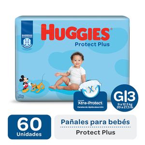 Pañales Huggies Protect Plus Ahorrapack
