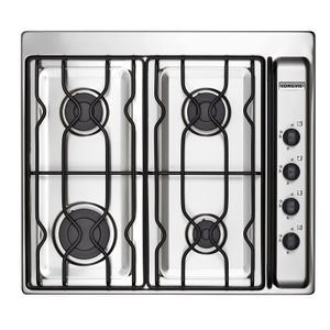Anafe a Gas Longvie 60cm Acero Inoxidable