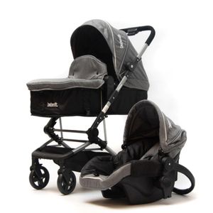 Coche De Paseo Bebesit Le Lit 1365ts-d Gris Claro