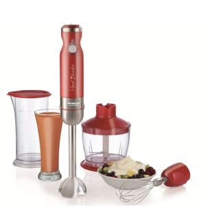 Minipimer Varilla Metal Peabody Pe-lma327 Roja