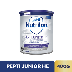 Leche De Fórmula En Polvo Nutricia Bagó Nutrilon Pepti Junior He Lata De 400g