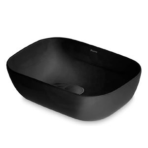 Bacha Baño Lavatorio Apoyo Piazza A426ne Negro Slim