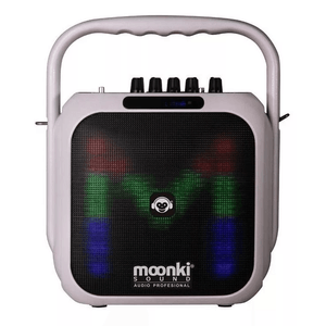 Parlante Portatil Moonki Bluetooth BLANCO MK-525BLT