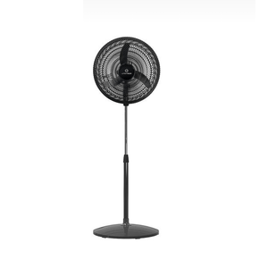 Ventilador Pie 18" 3 Aspas Negras Whitenblack - VPWB18P