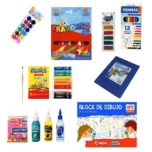 Kit Prescolar utiles Colegio Jardín - G-AC028